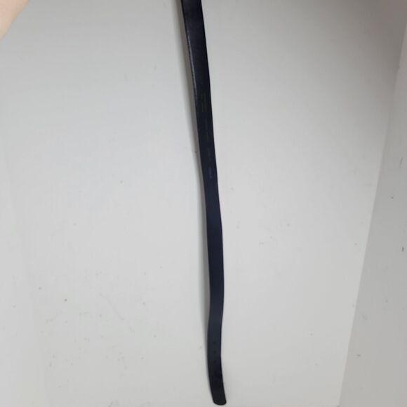 Pierre Leather Belt Cardin Blue 32/80 - Imported Cowhide Cowboy Dress Preppy - Picture 10 of 16